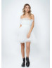 Strapless Tulle Sweet Mini Party Dress